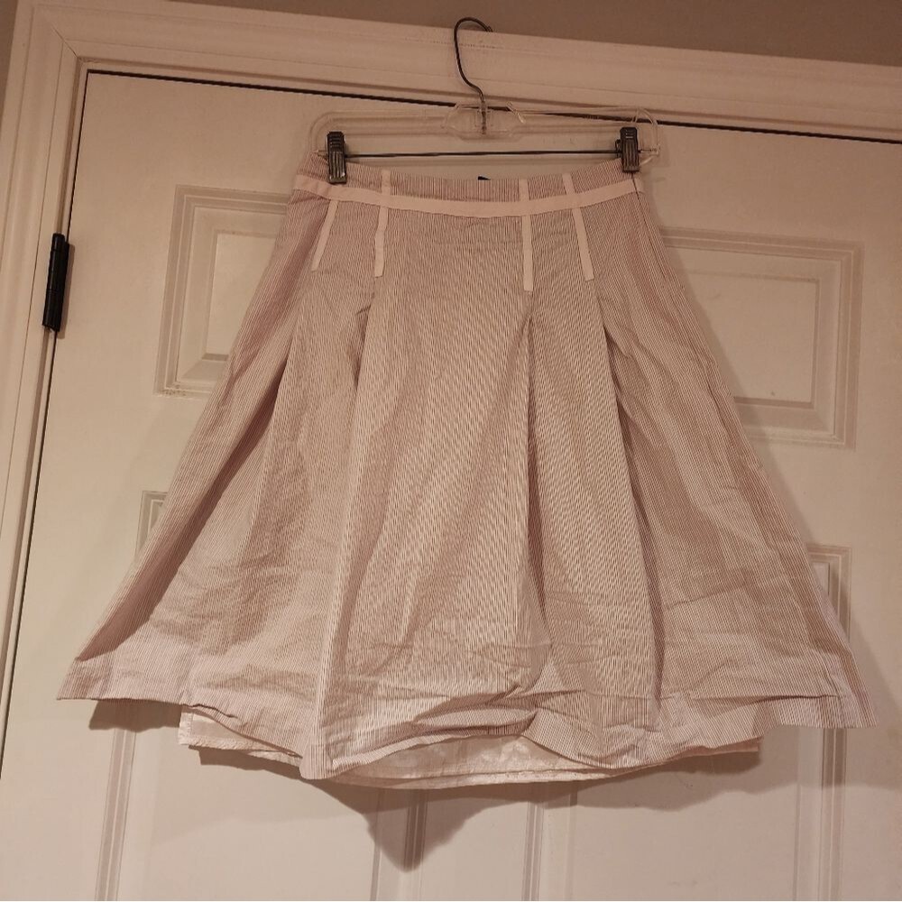 GAP off white lined A Line skirt Size 0